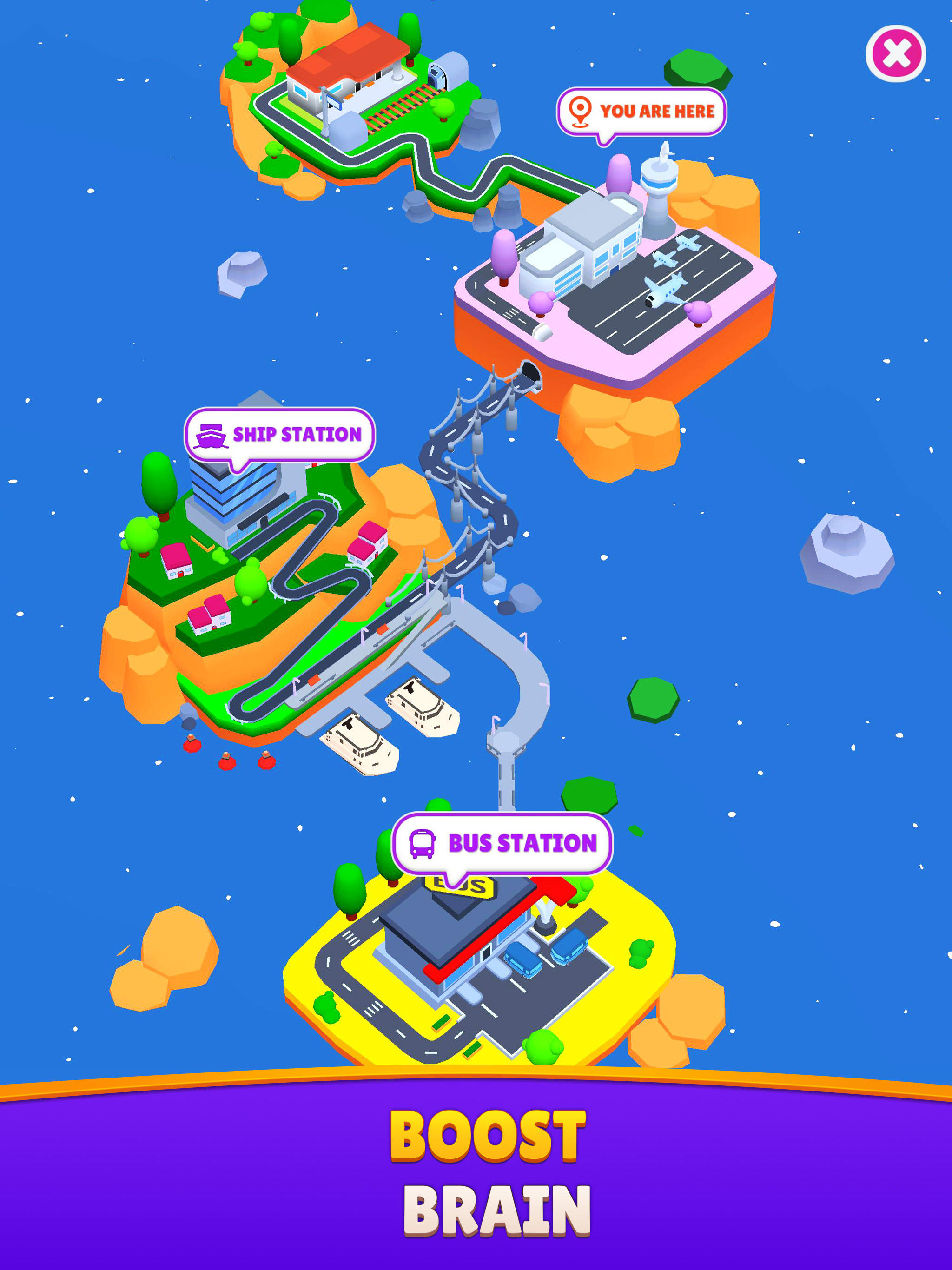 Sort Land Puzzle Game Game Screenshot