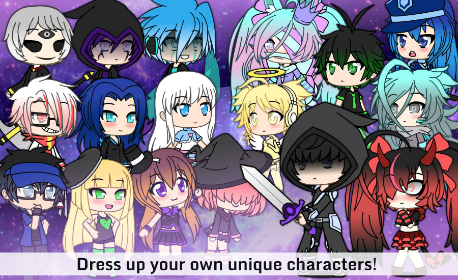 Gachaverse (RPG & Anime Dress Up) Game Screenshot