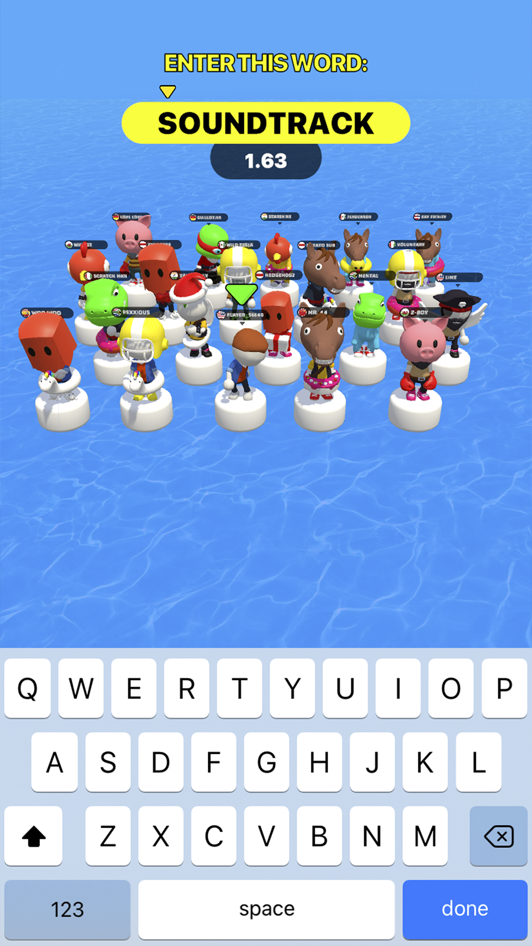 Screenshot of Type Sprint: Typing Games, Pra