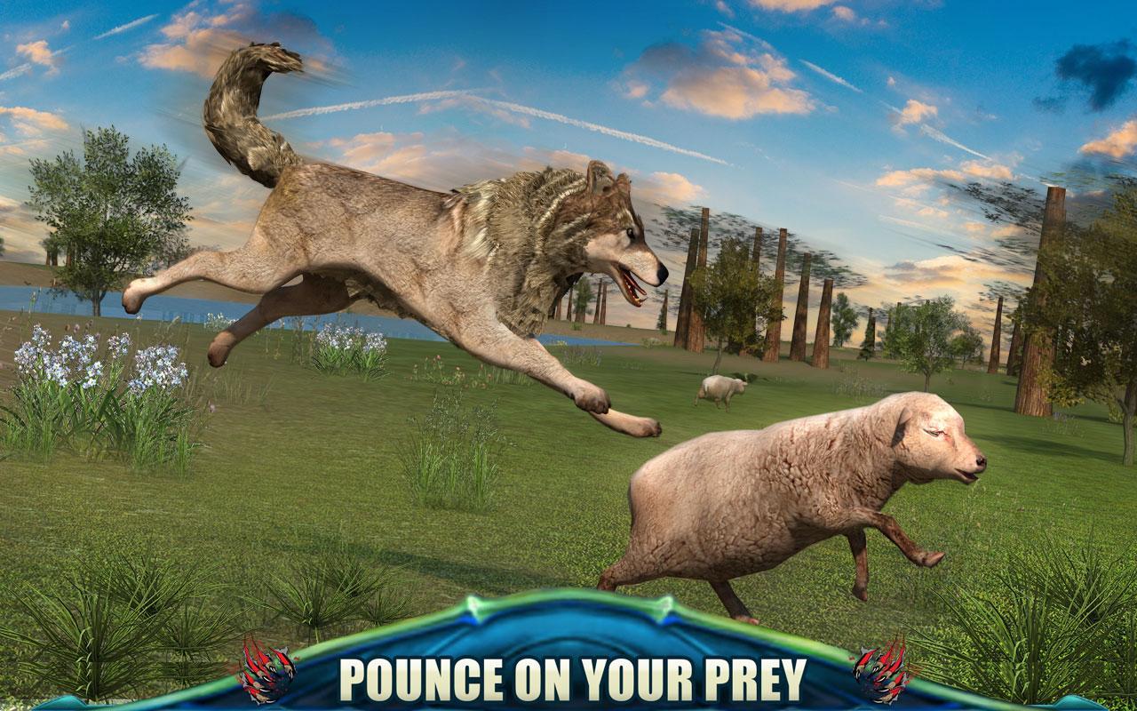 Ultimate Wolf Adventure 3D Game Screenshot