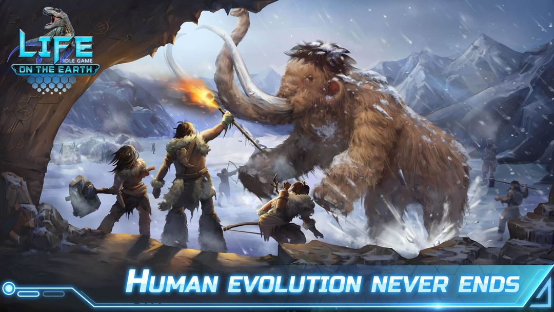 Screenshot of Life on Earth: evolution game
