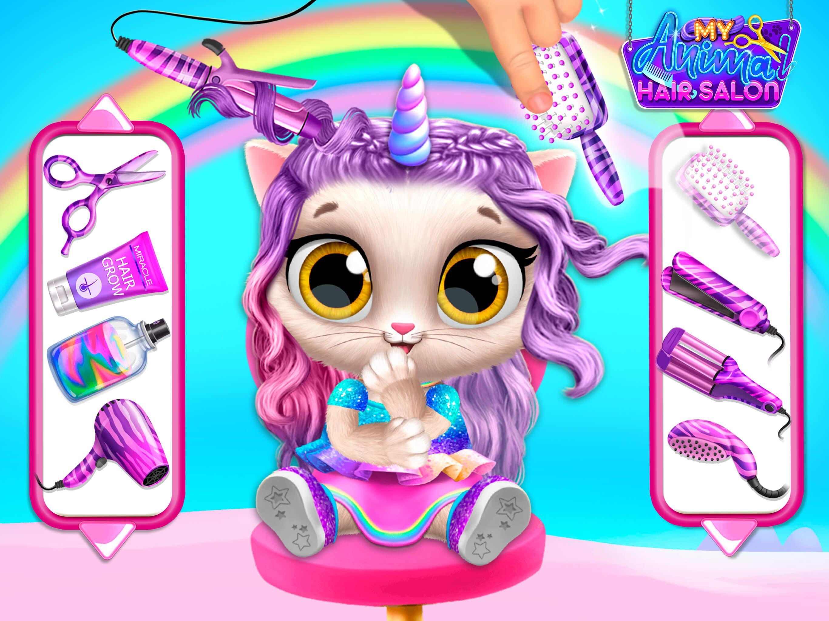 My Animal Hair Salon Game Screenshot
