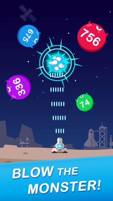 Screenshot of Jump Ball Blast