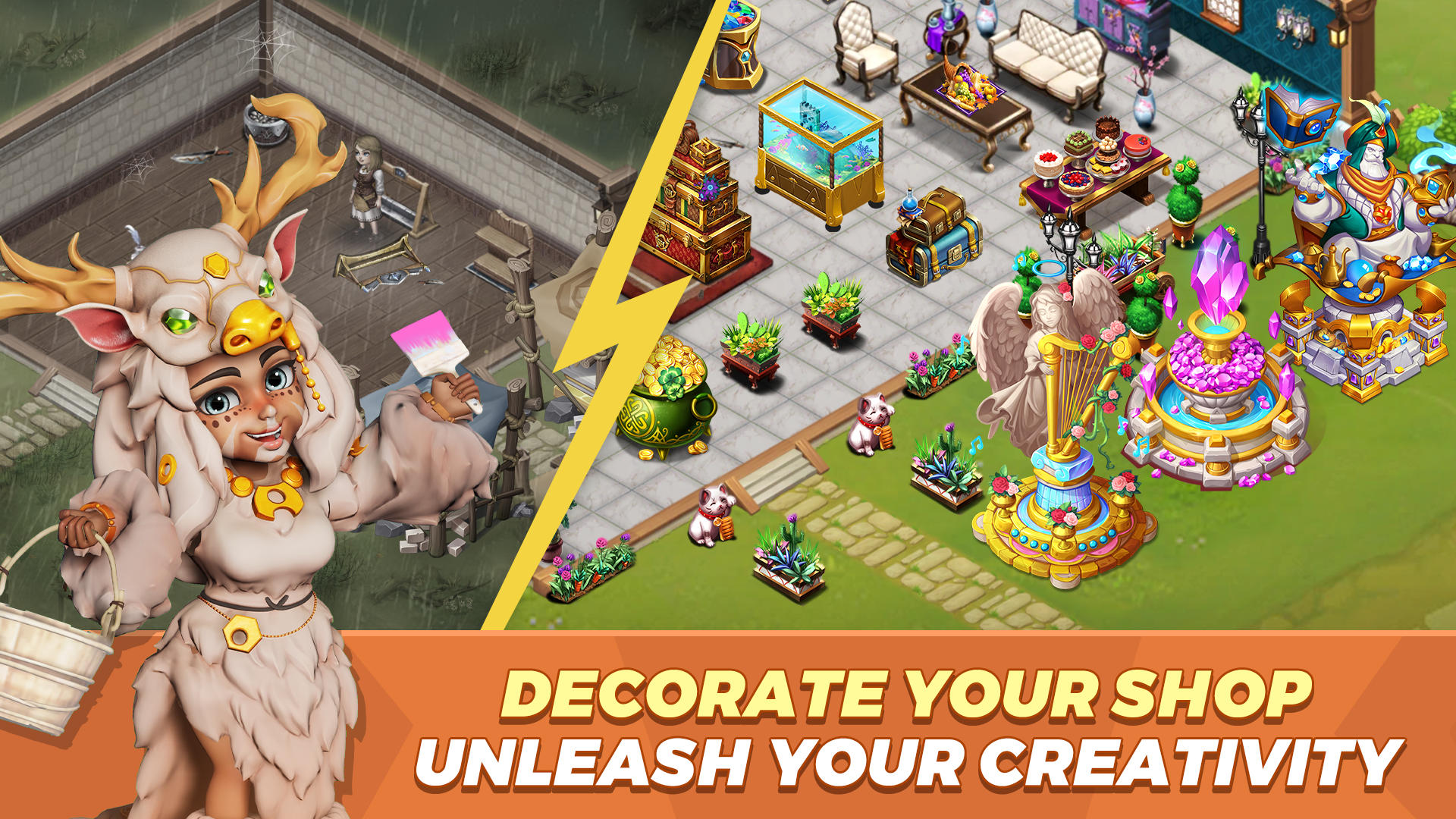 Screenshot of Shop Legends: Tycoon RPG