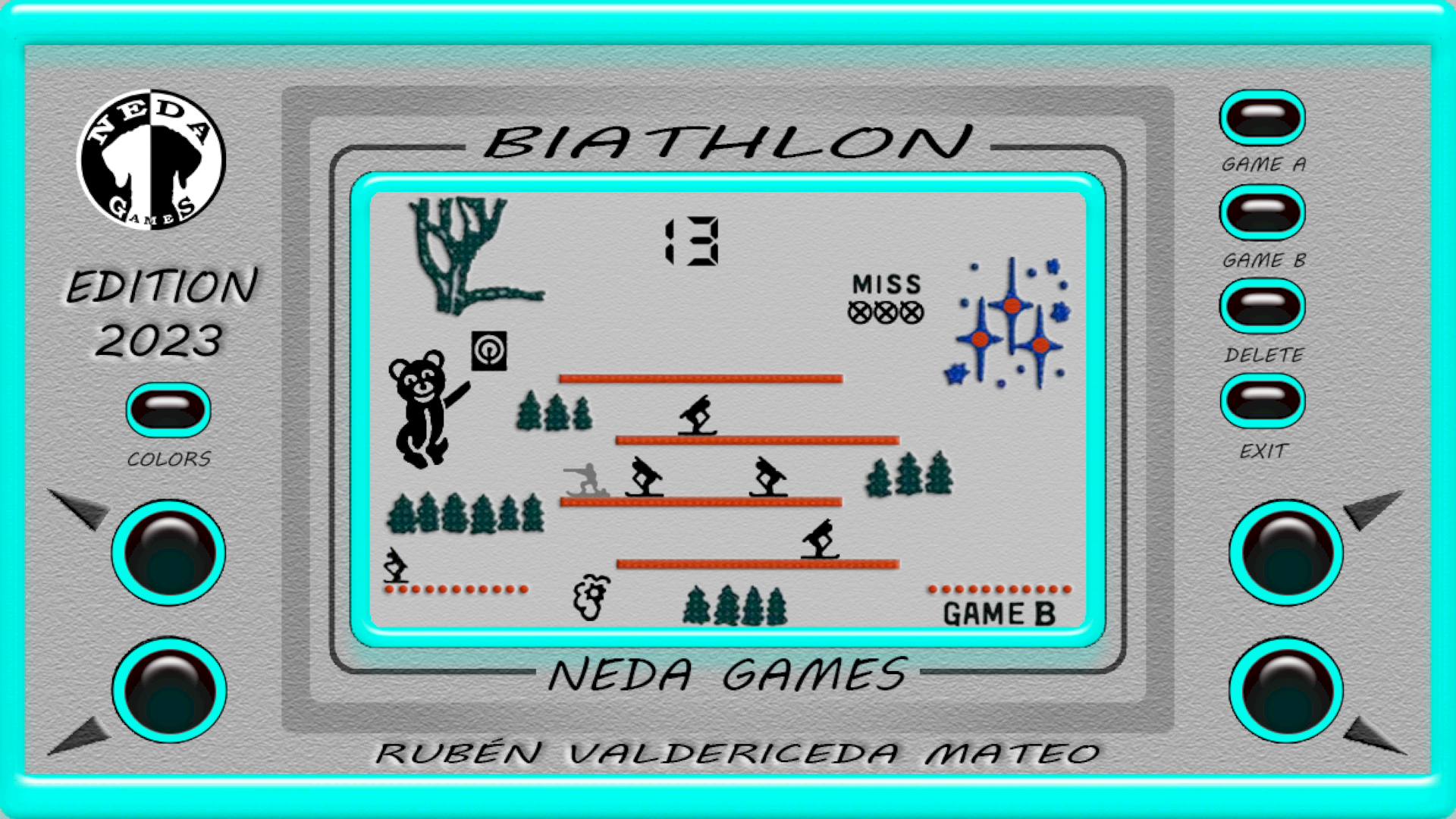 Biathlon Game Screenshot
