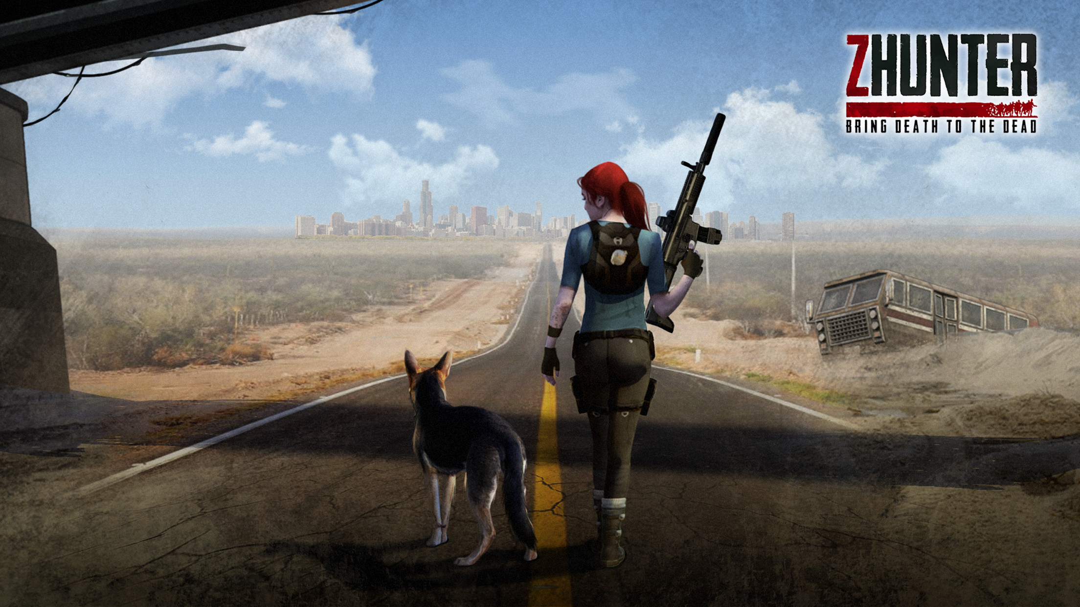 Zombie Hunter: Survive the Undead Horde Apocalypse 게임 스크린샷