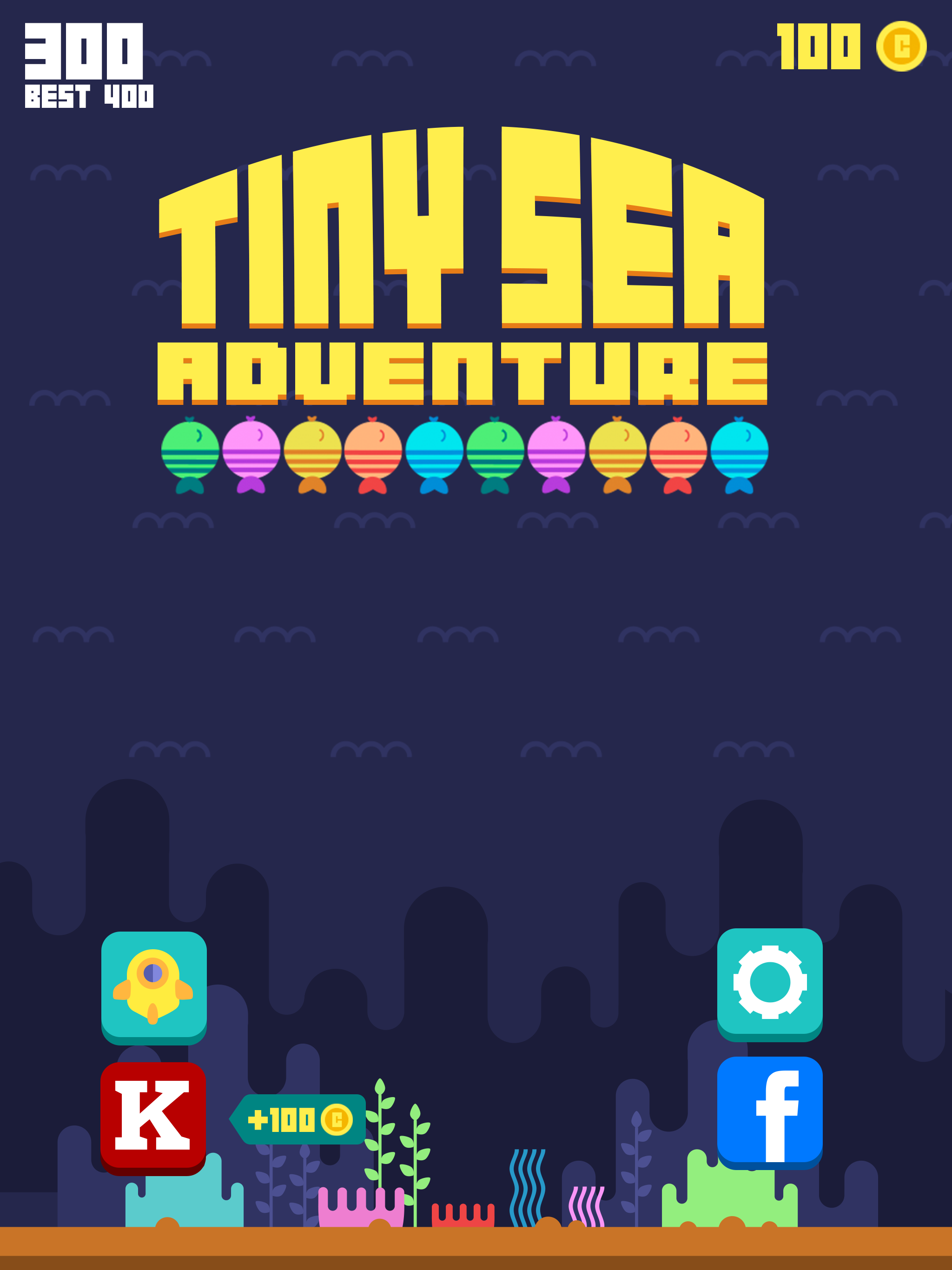 Tiny Sea Adventure Game Screenshot