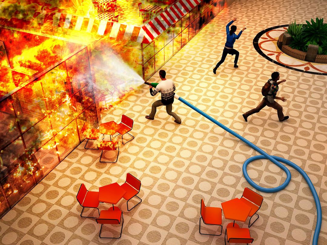 Fire Escape Story 3D screenshot game