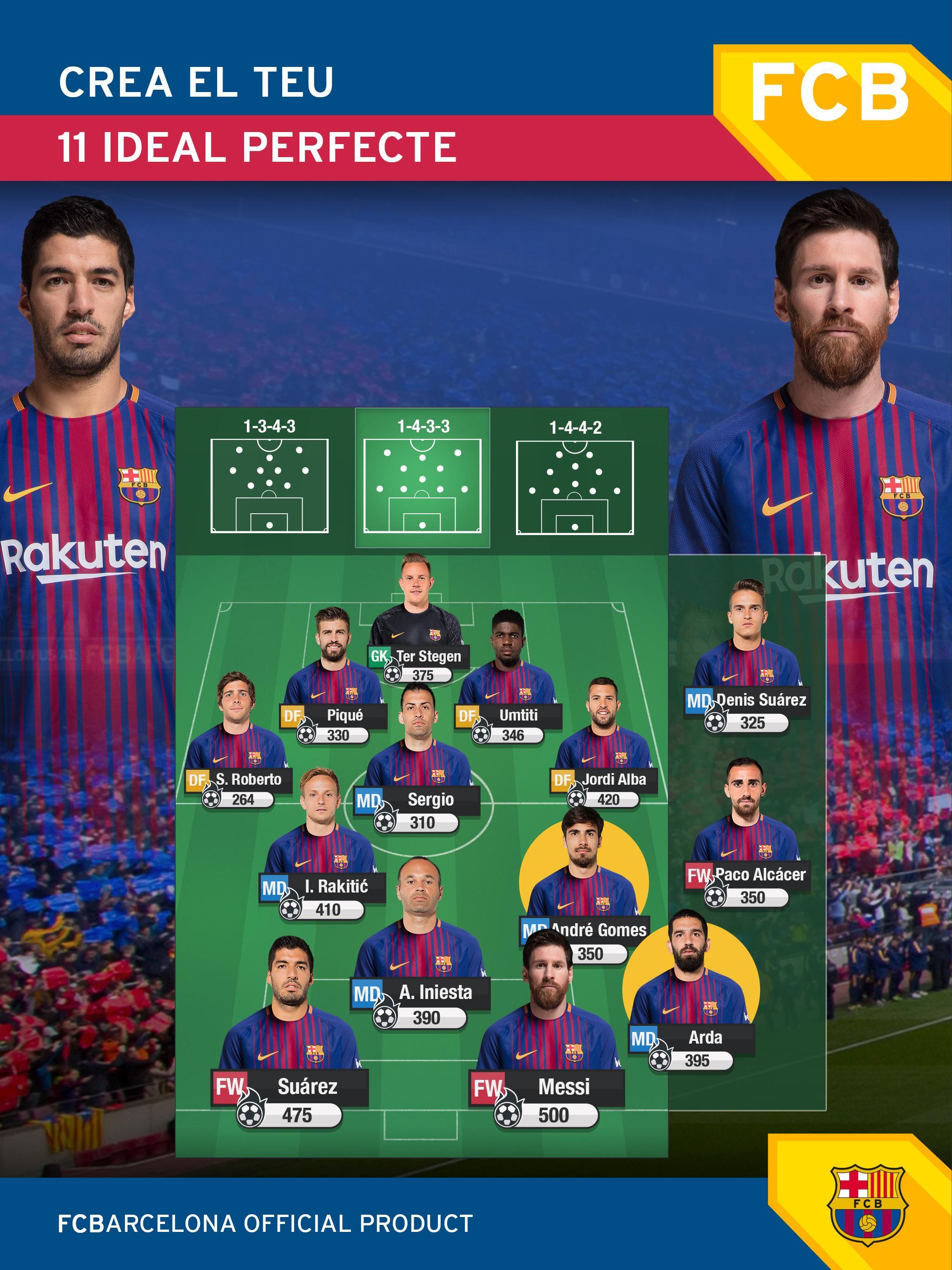 FC Barcelona Fantasy Manager-Real football manager Game Screenshot