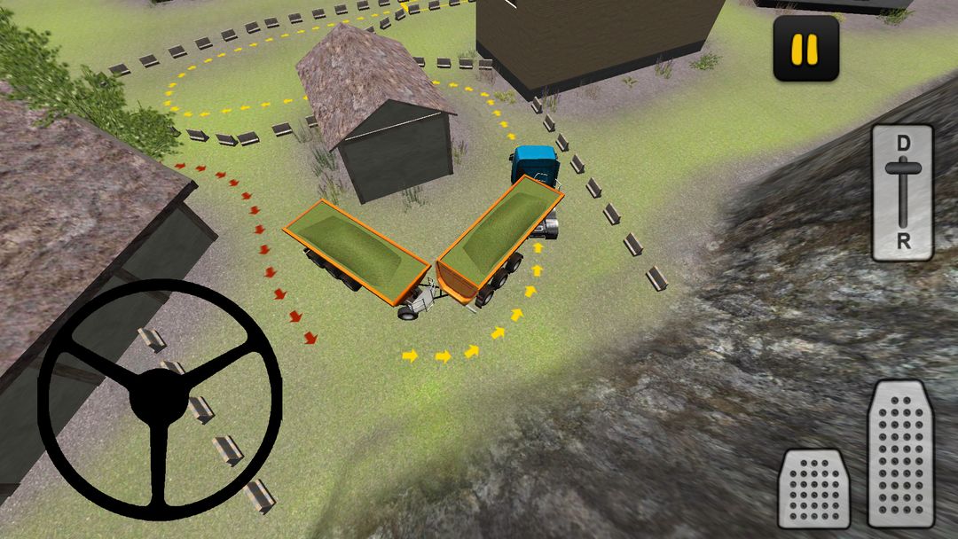 Farm Truck 3D: Silage Extreme screenshot game