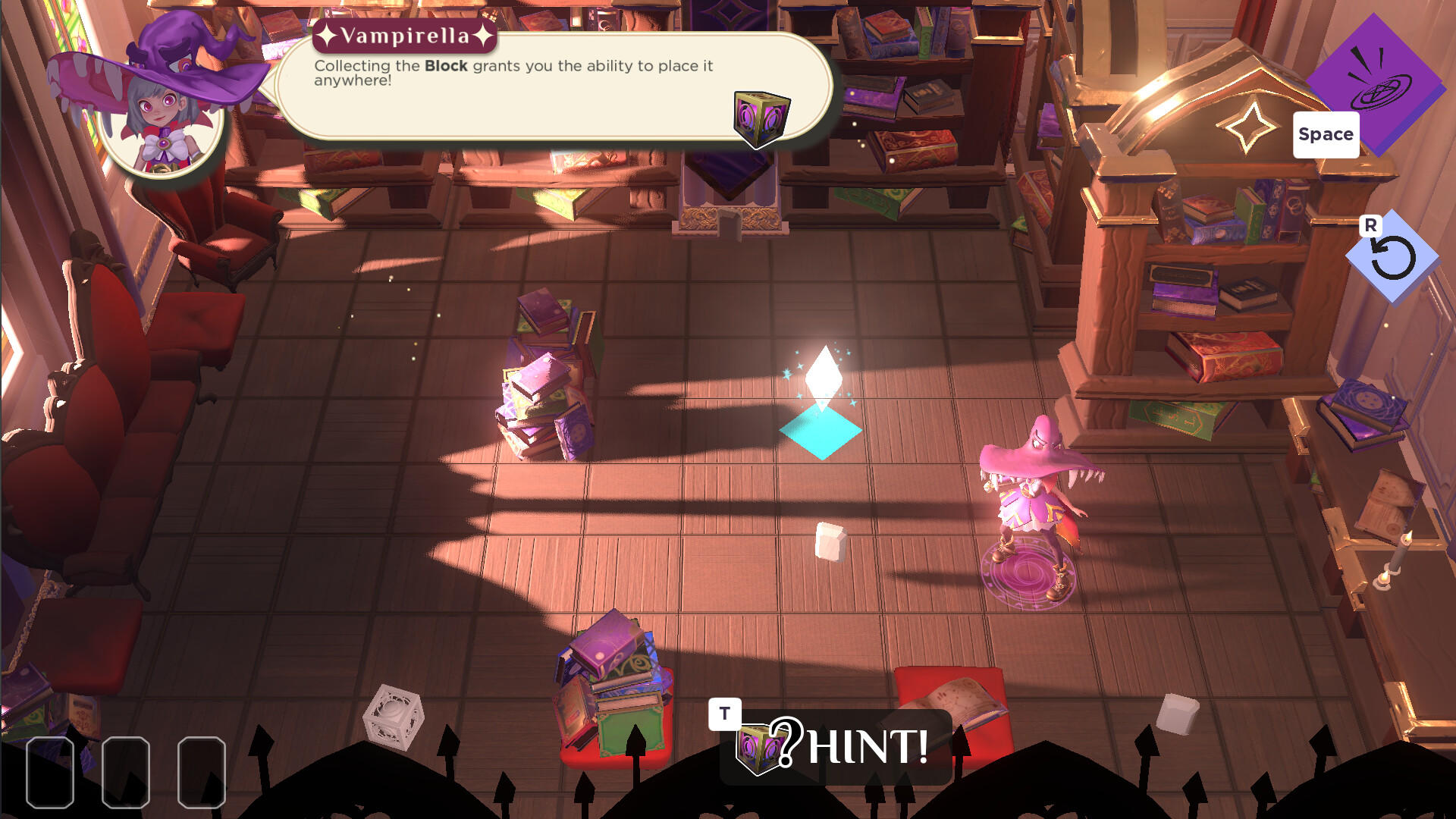 Block Witch Game Screenshot