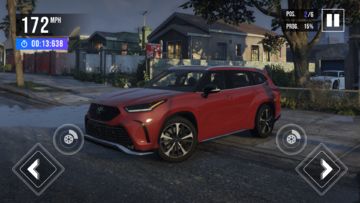 Drive Toyota: SUV Simulator 3D Game Screenshot