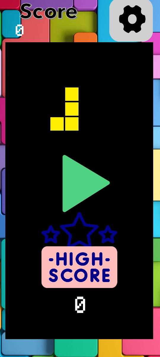 Tetris Game Screenshot