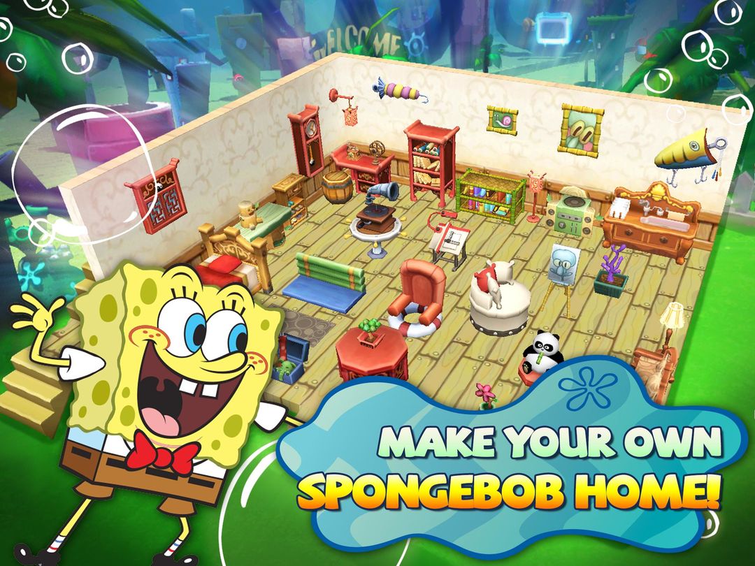 SpongeBob GameStation screenshot game
