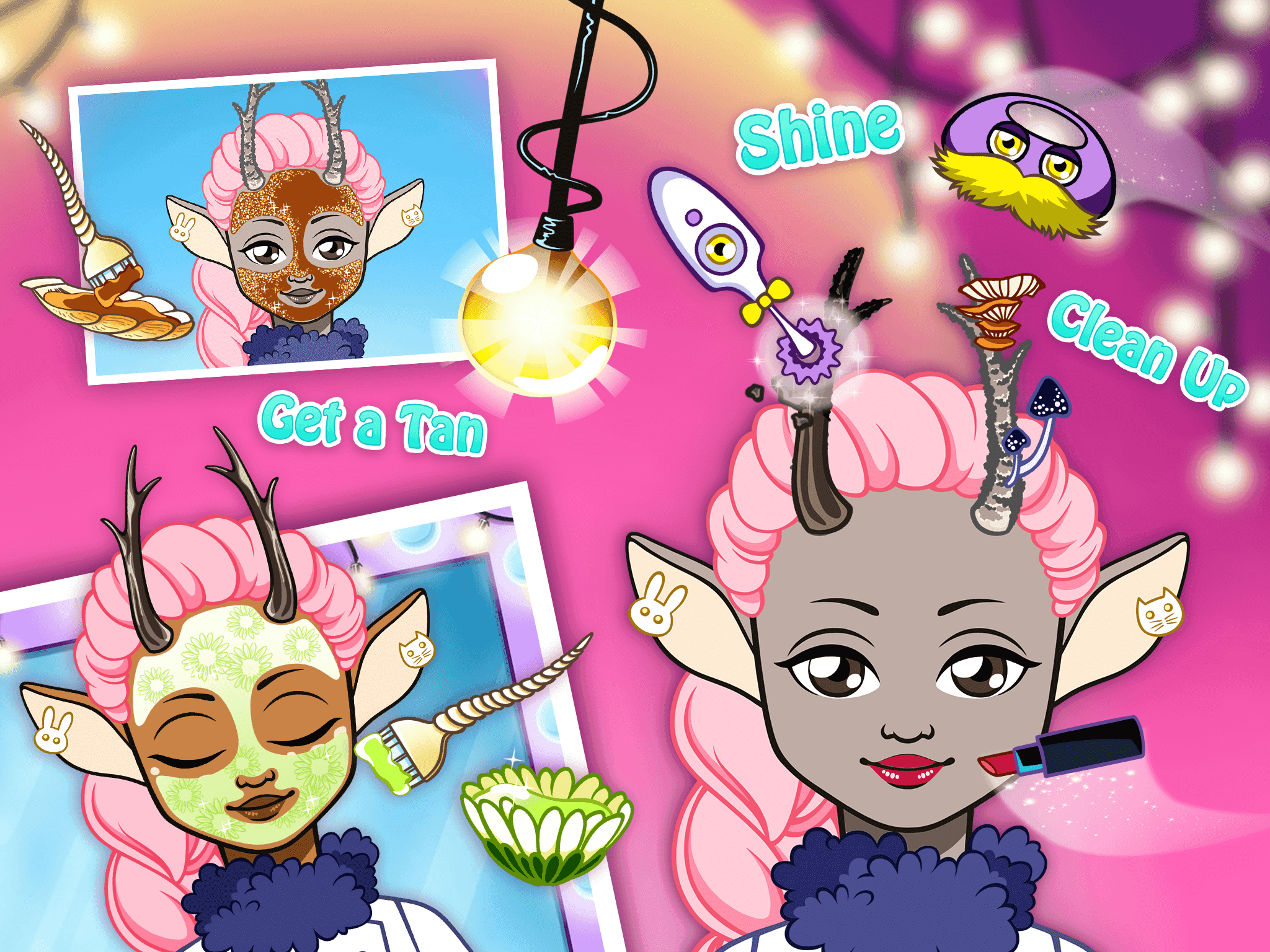 Miss Monster Hollywood Salon 게임 스크린샷