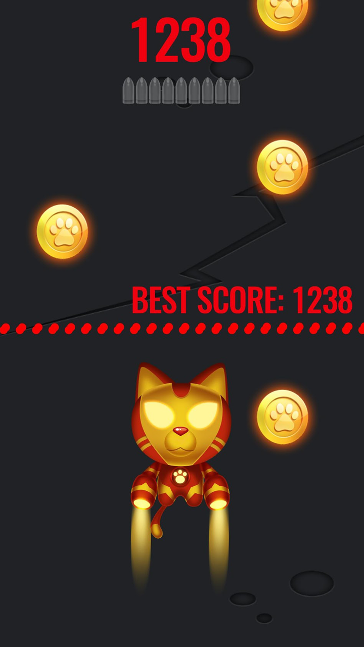 飞天小酷猫 Game Screenshot