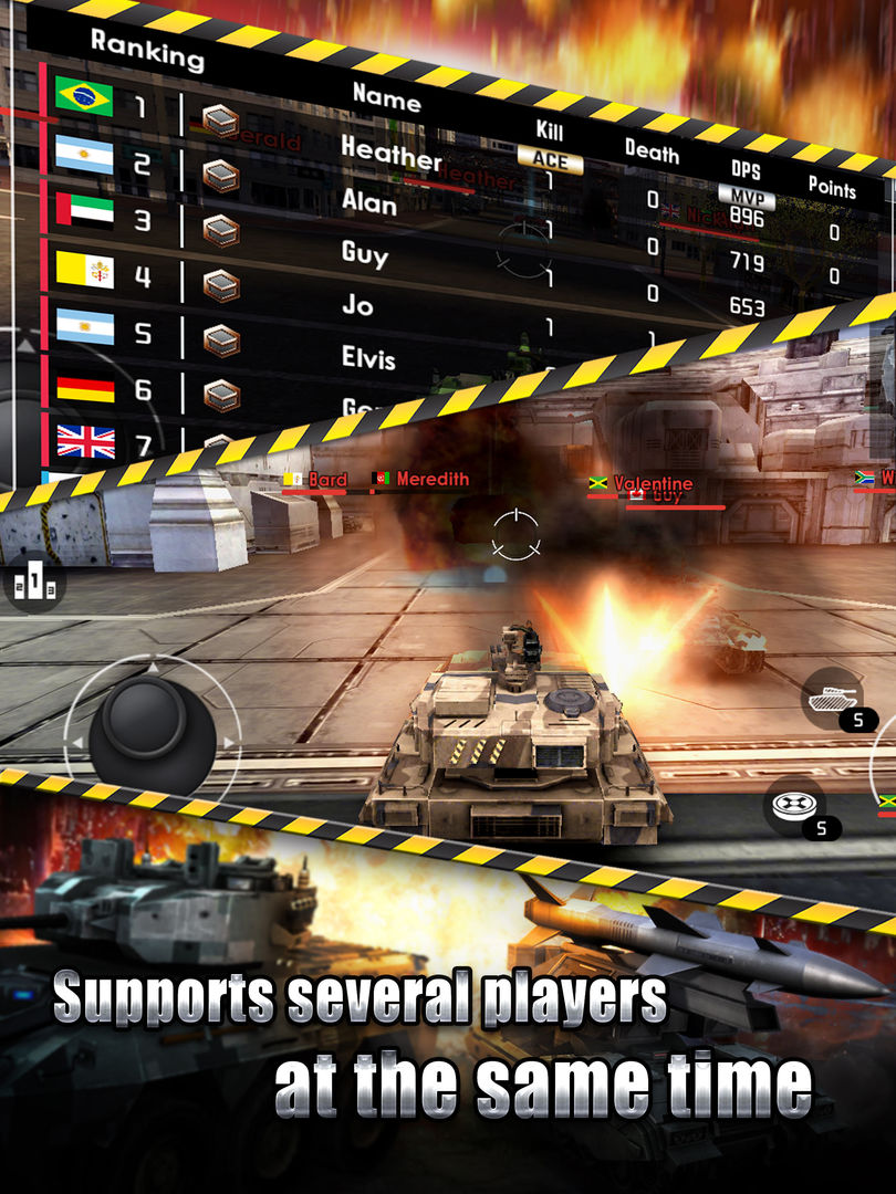 Screenshot of 激逗战车（Tank Strike）