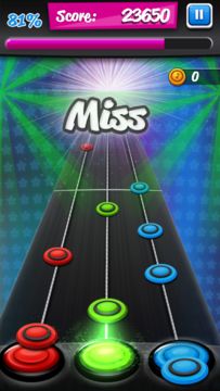 Rock Hero - Guitar Music Game Game Screenshot