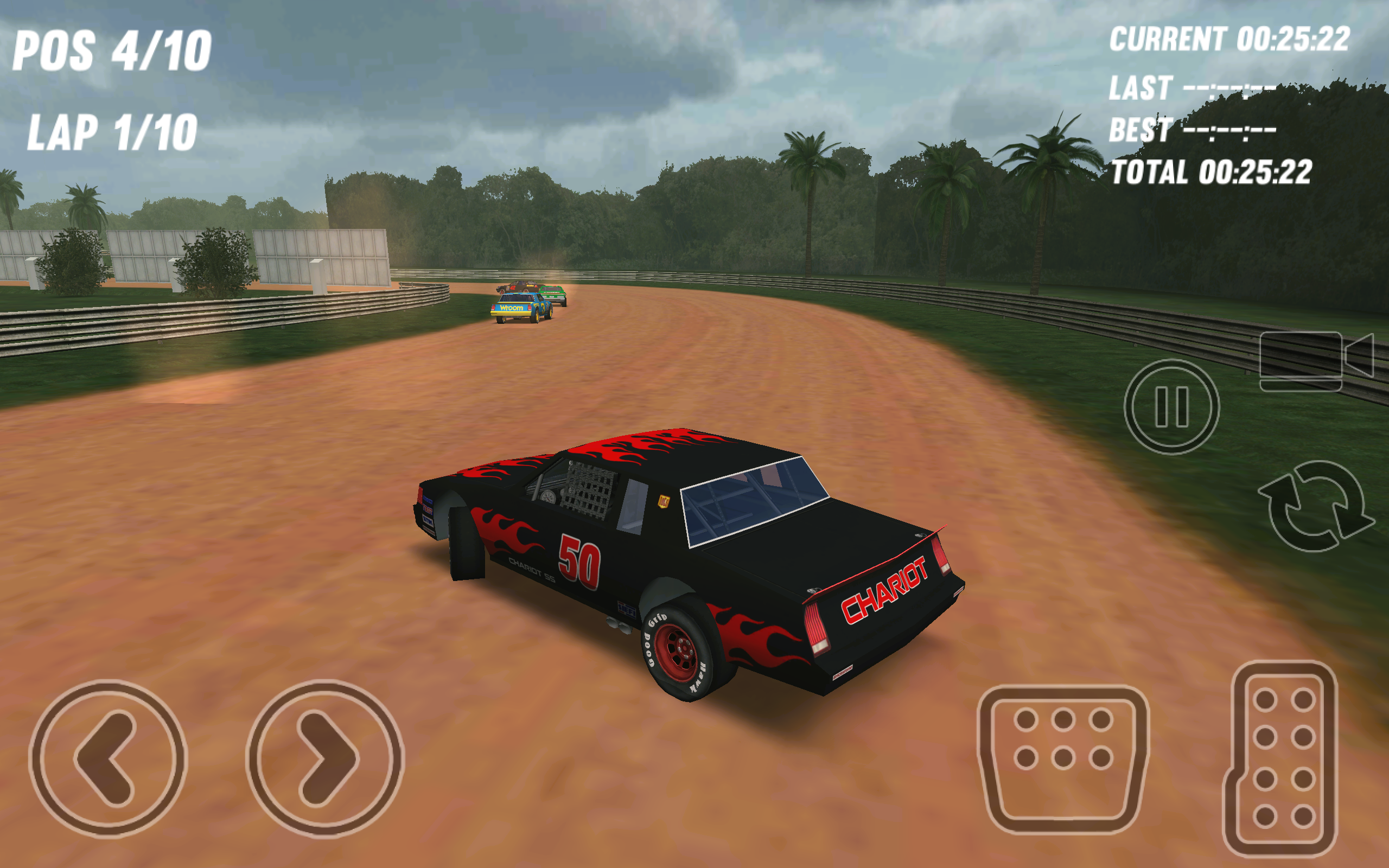 Dirt Track Stock Cars Game Screenshot
