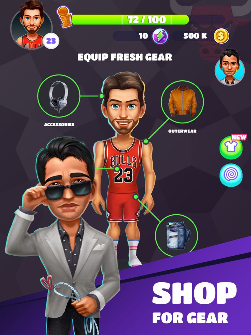 Screenshot of NBA Life