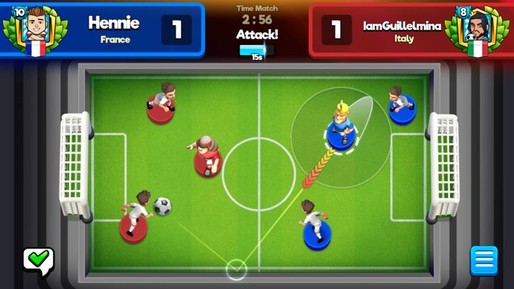 Screenshot 1 of Soccer Royale: Pool Football 1.5.1