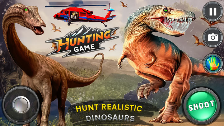 Download do APK de jogos de caça dinossauros 3d para Android