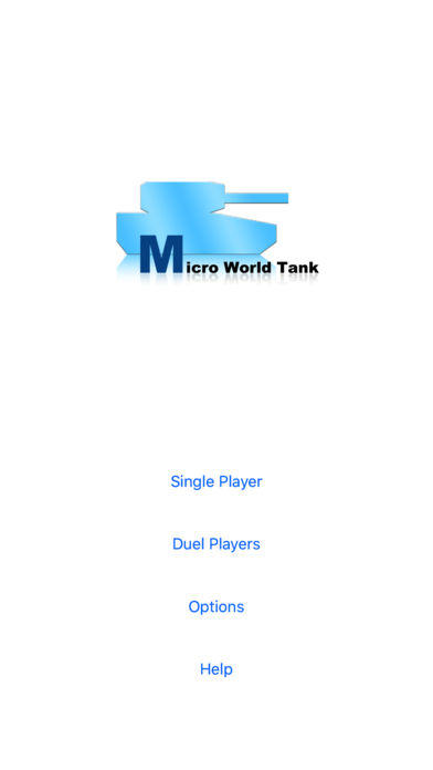 Micro World Tank ゲームのスクリーンショット