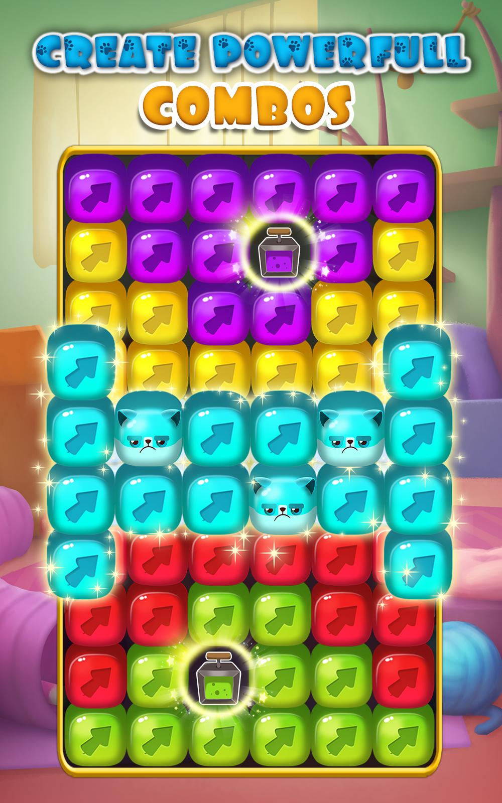 Kitten Blast - Tap Two Game Screenshot