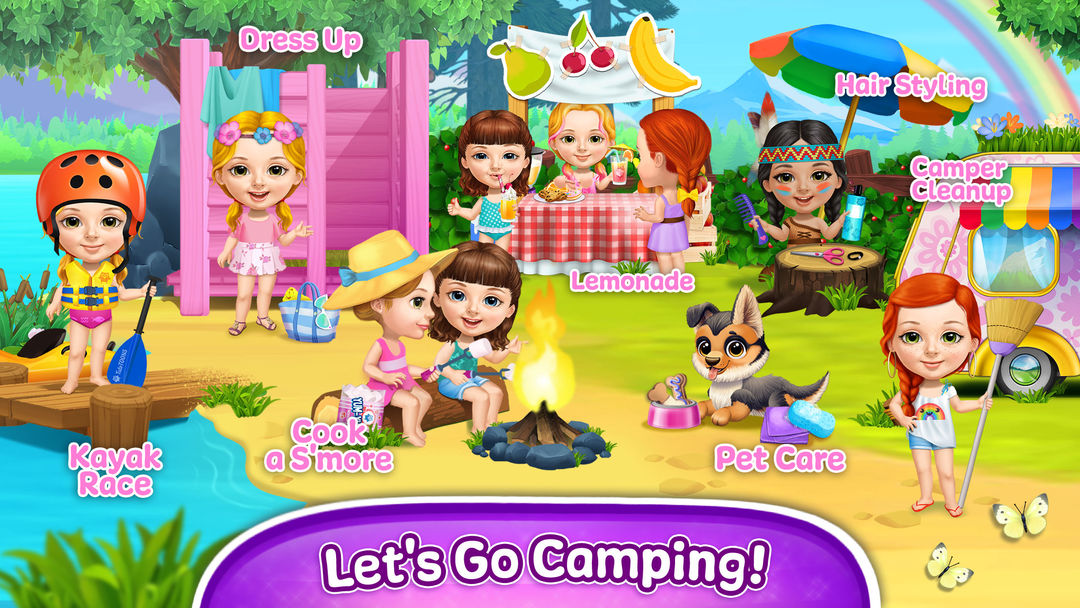 Screenshot of Sweet Baby Girl Summer Camp