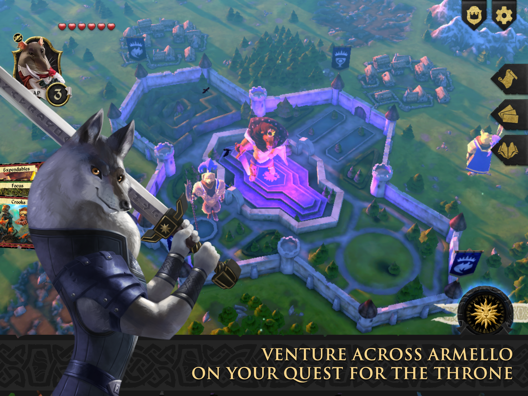 Cuplikan Layar Game Armello