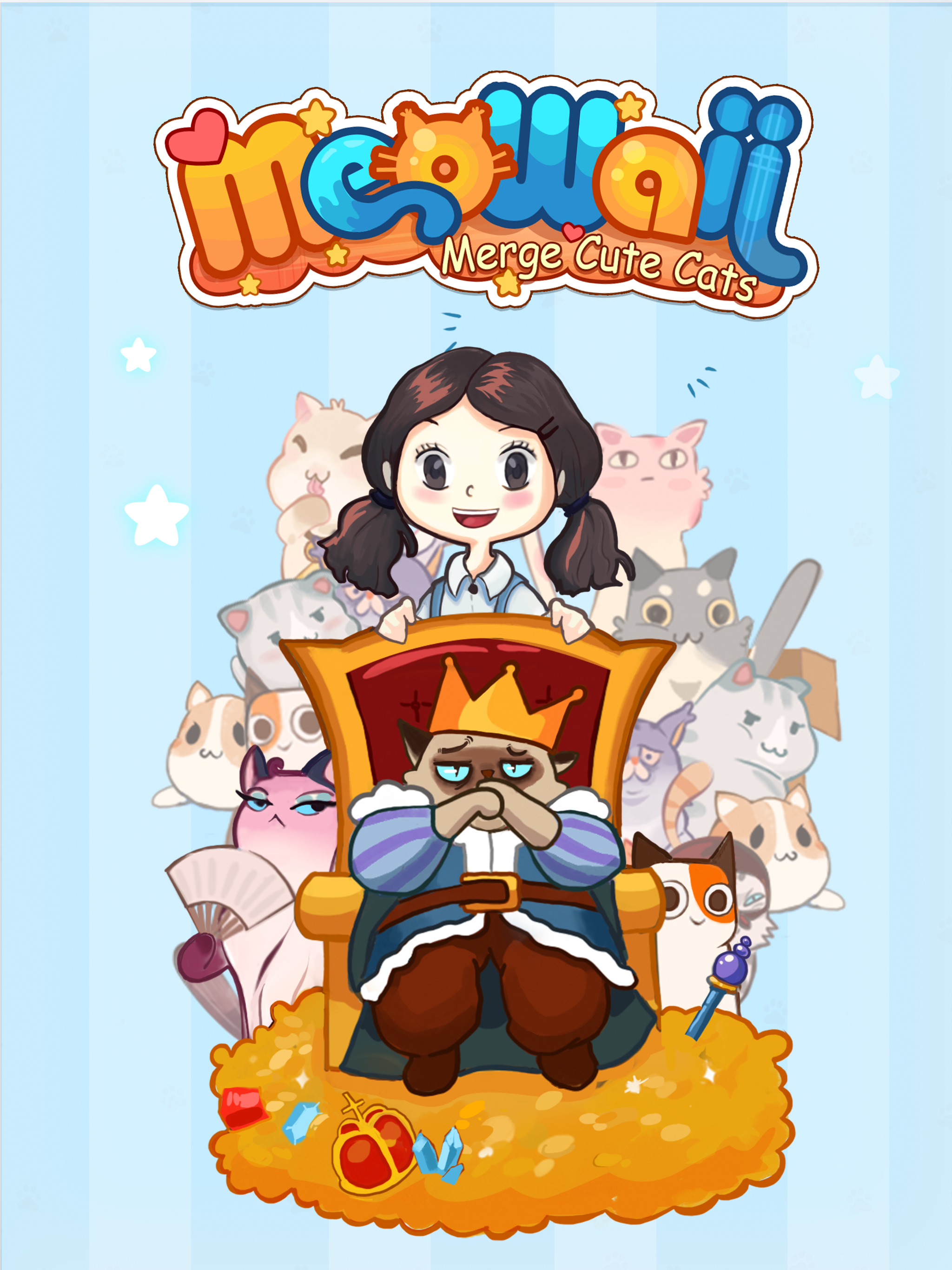 Meowaii - 可爱的猫咪花园 Game Screenshot