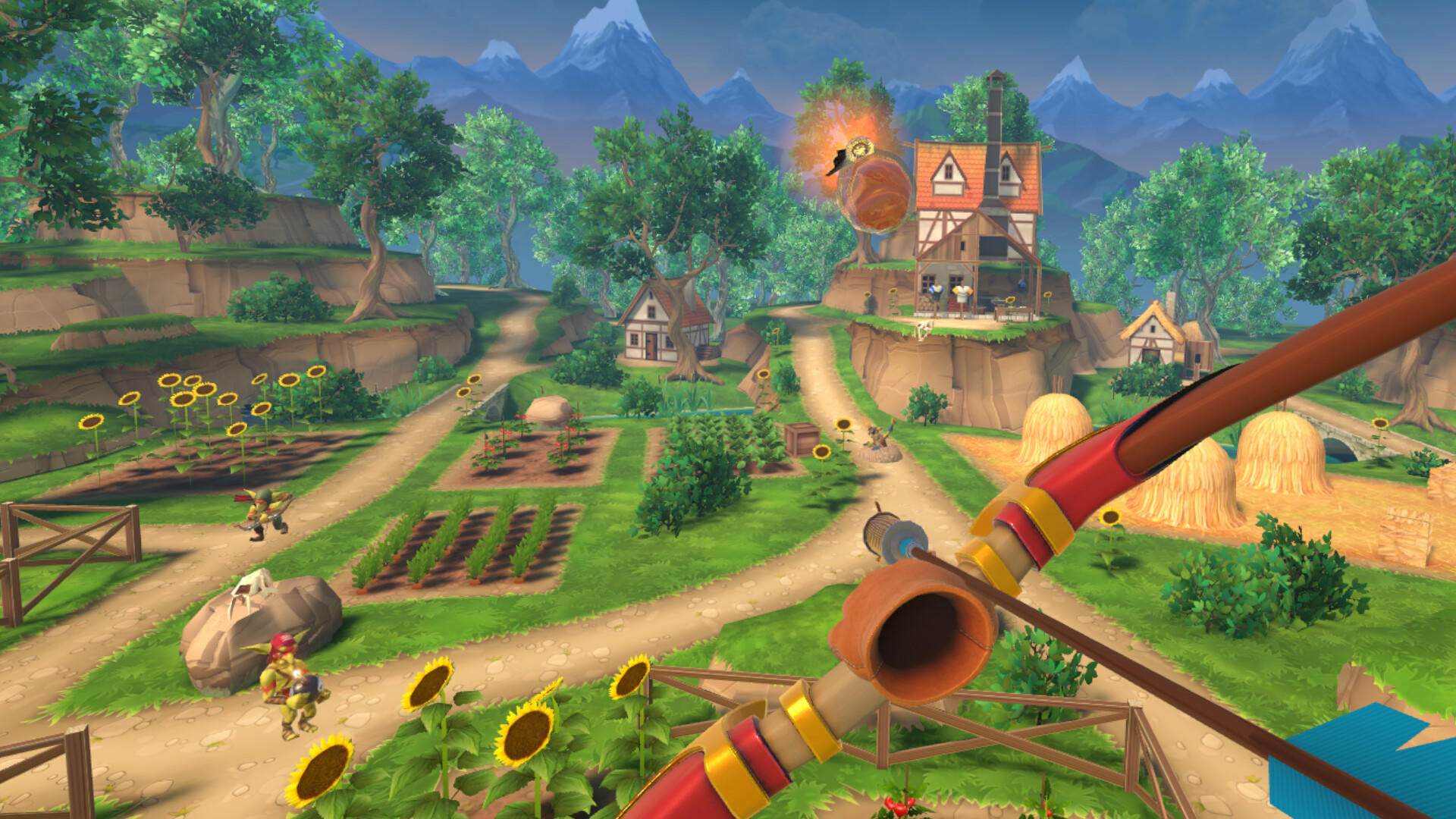 Tiny Archers VR Game Screenshot