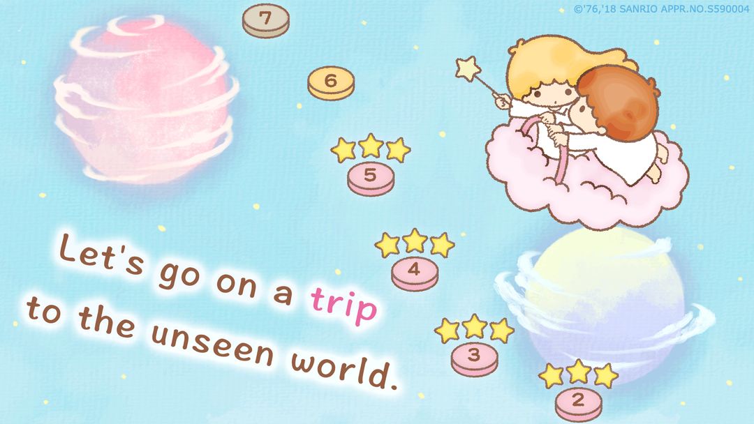 Kiki&Lala's Twinkle Puzzle screenshot game