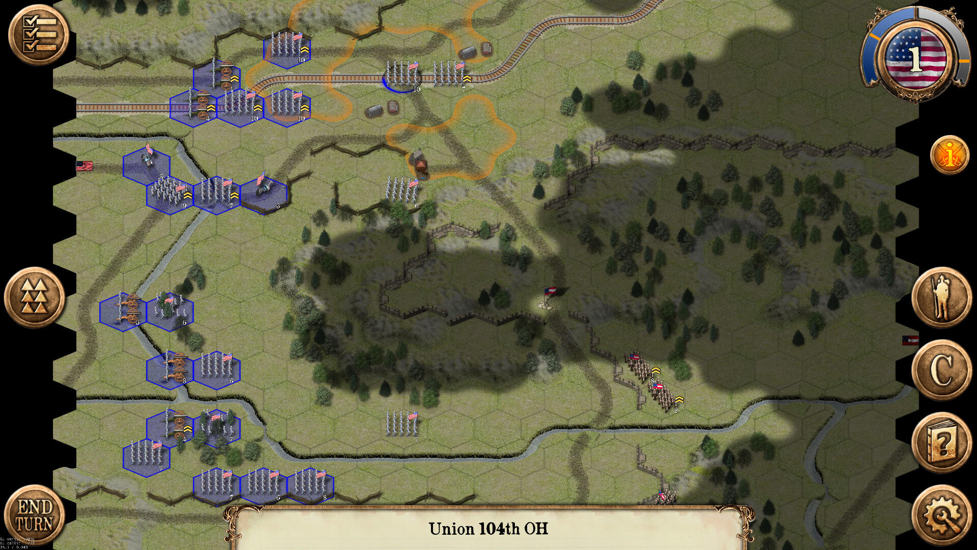 Screenshot 1 of Civil War: Atlanta 1864 