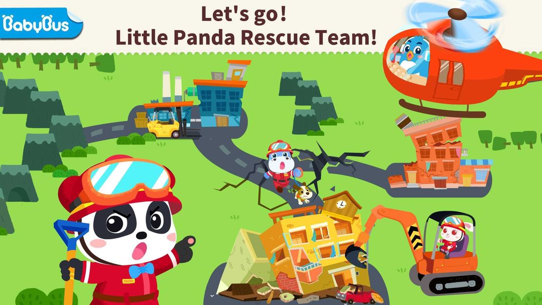 Baby Panda Earthquake Safety 3 ภาพหน้าจอเกม
