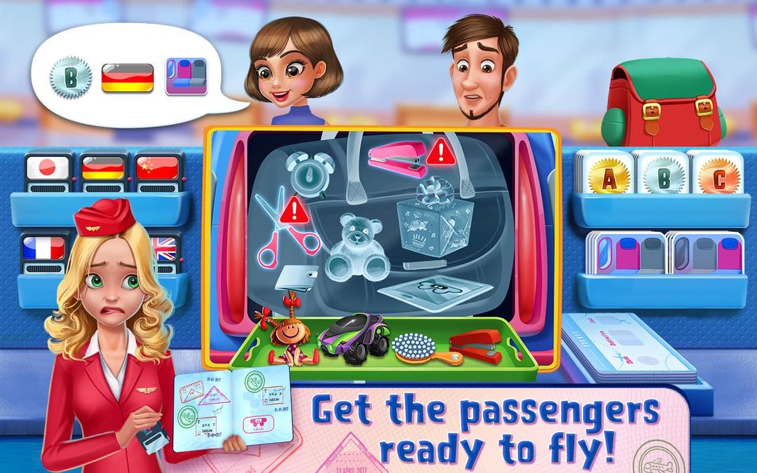 Screenshot of Sky Girls - Flight Attendants