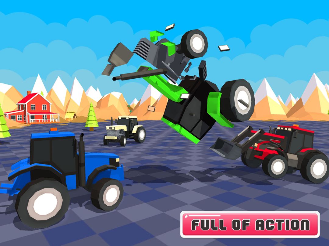 Toy Tractor Battle Final Wars screenshot game