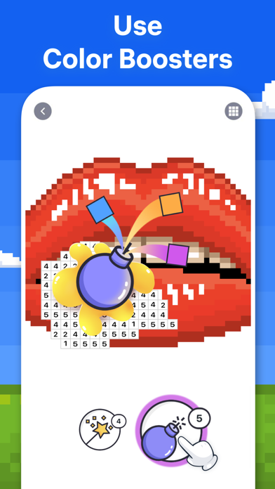 Screenshot of Pixel Art － Color by Number