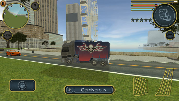 Robot Truck screenshot game