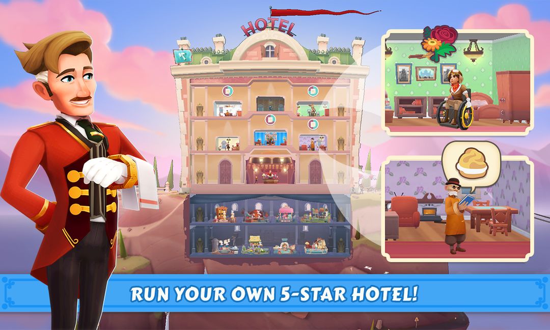My 5-Star Hotel 게임 스크린 샷