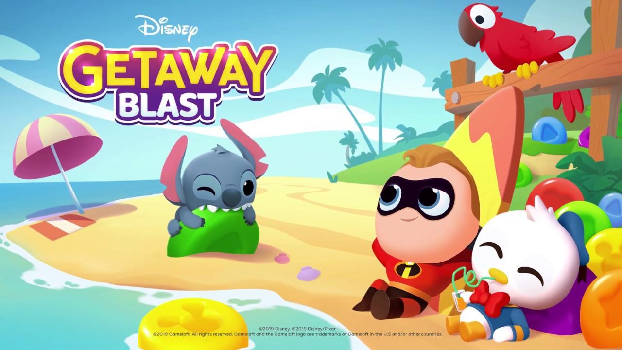 Скриншот видео Disney Getaway Blast