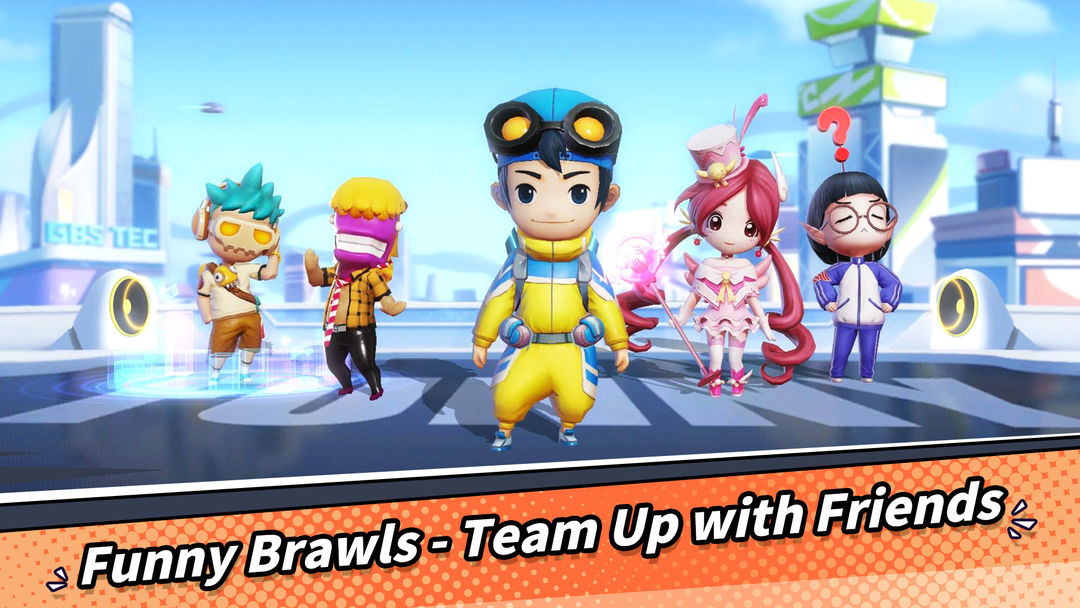 Screenshot of Funny Fighters: Battle Royale