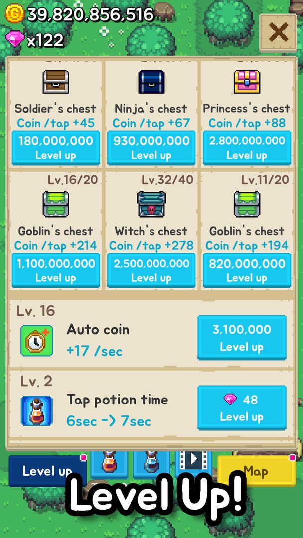 Screenshot of Tap Chest - Idle Clicker