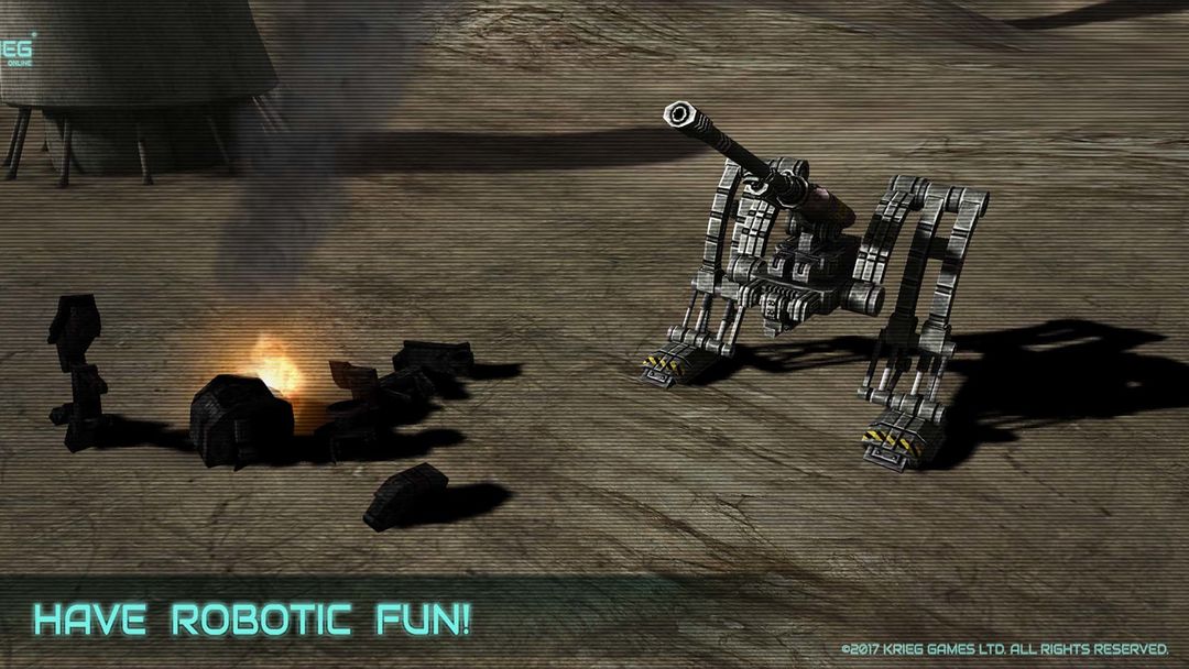 Robot War - ROBOKRIEG ภาพหน้าจอเกม