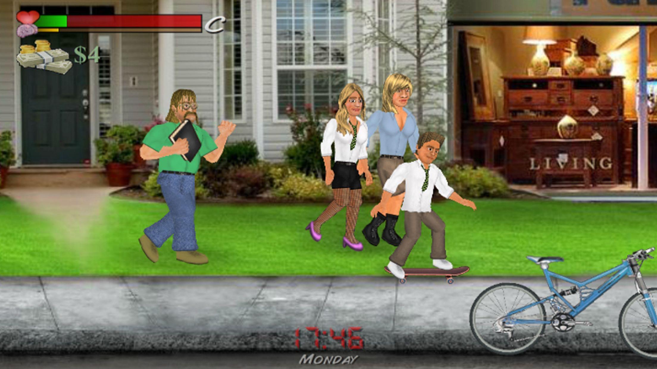 School Days Game Screenshot