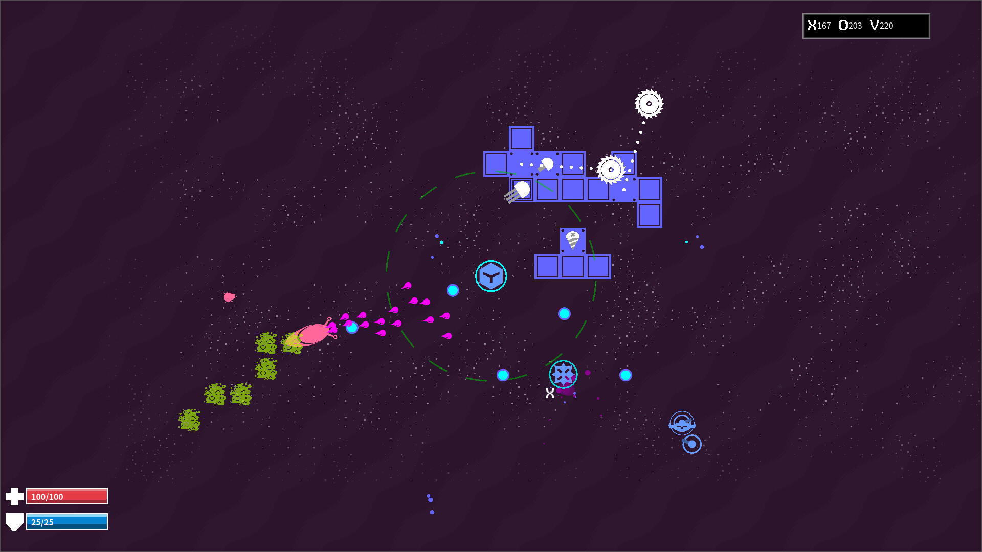 Screenshot 1 of បន្ទាយ Swarm 