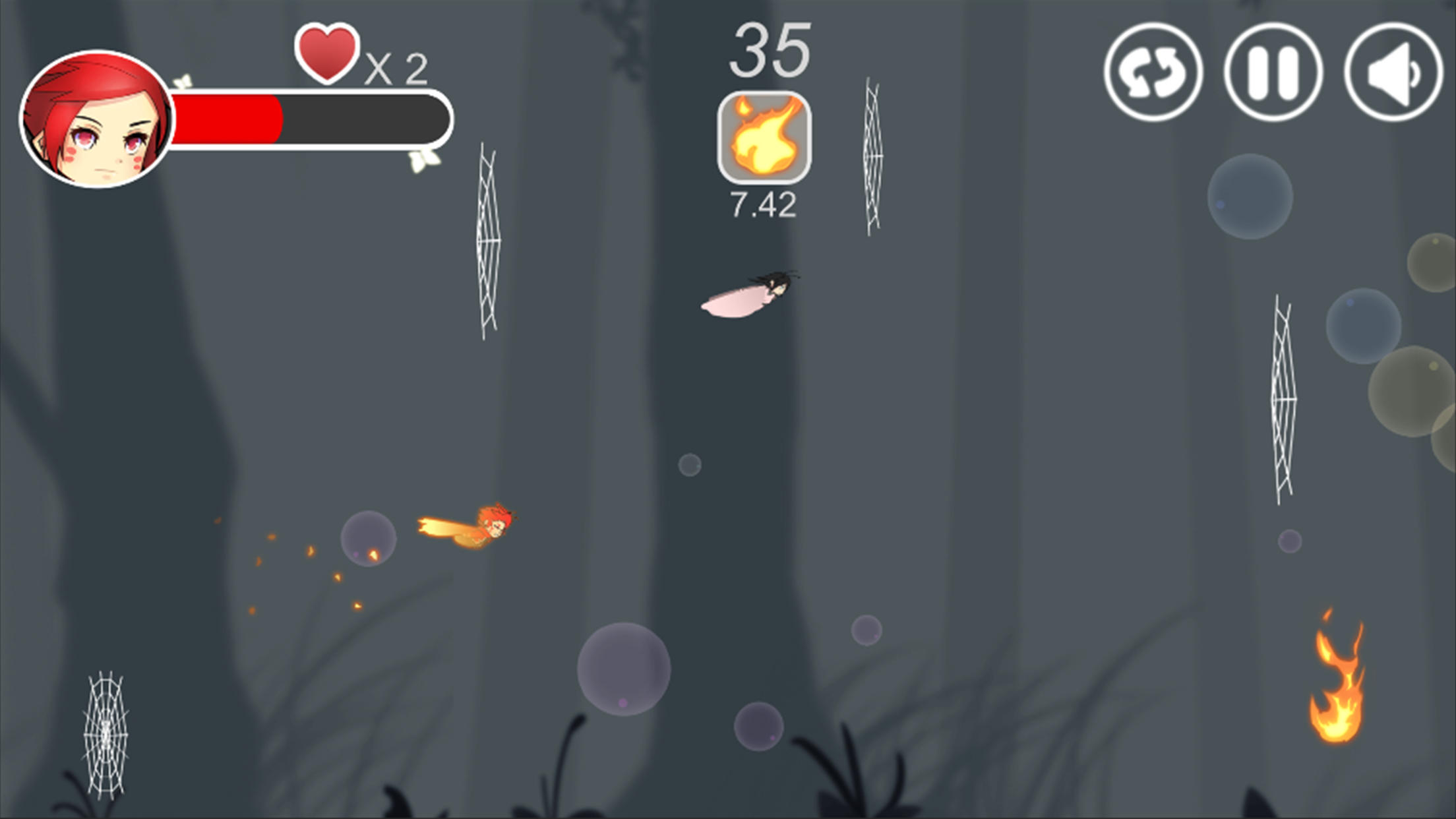 燃烧翅膀 Game Screenshot
