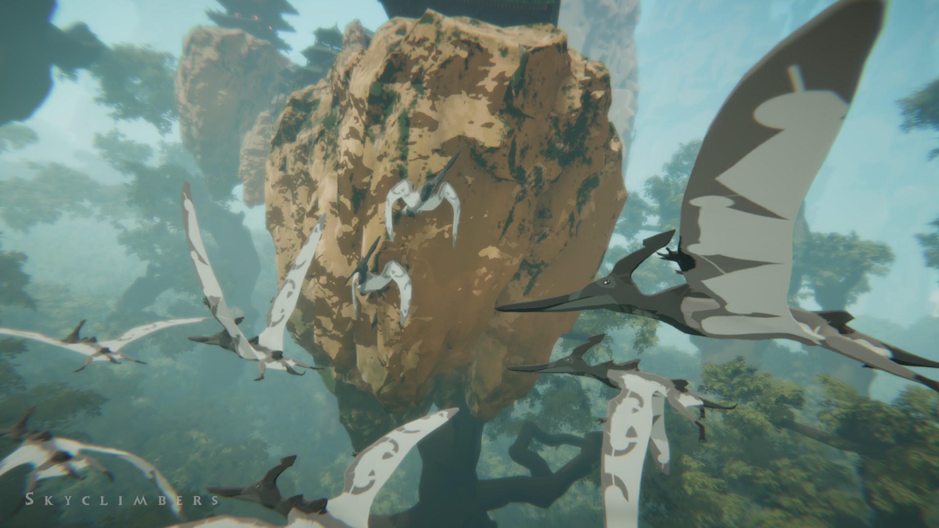 Screenshot of Skyclimbers