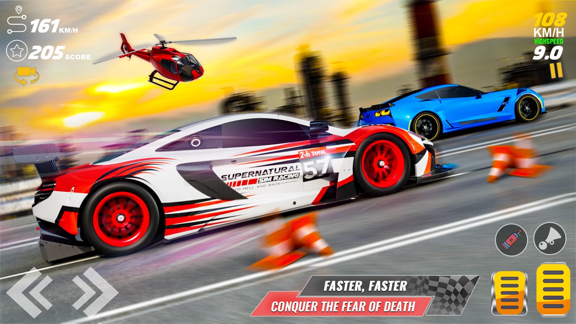 Death Race In Drift Ride Android & iOS Gameplay, Wait For End