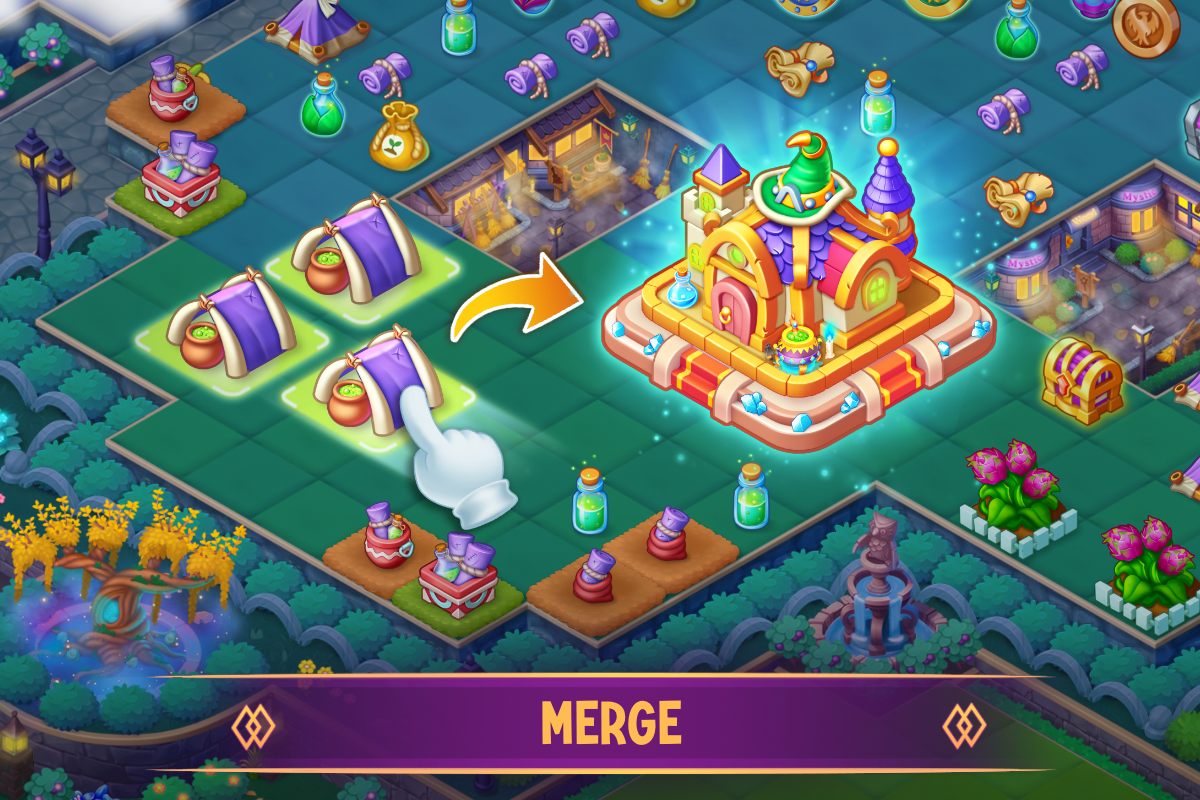 Wizard World Magic Merge android iOS apk download for freeTapTap